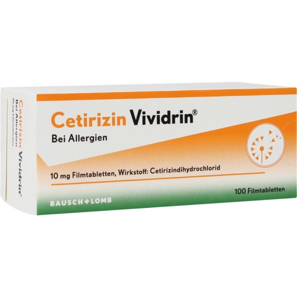 Cetirizin Vividrin 10 Mg Filmtabletten