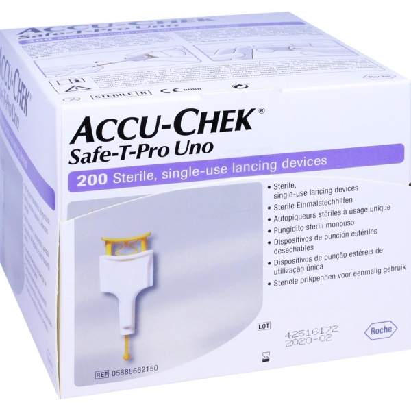 Accu-Chek Safe T Pro Uno Ii Lanzetten