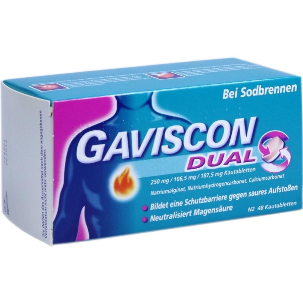 Gaviscon Dual 250/106.5/187.5