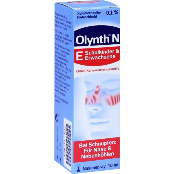 Olynth 0,1% Nasenspray ohne Konservierung