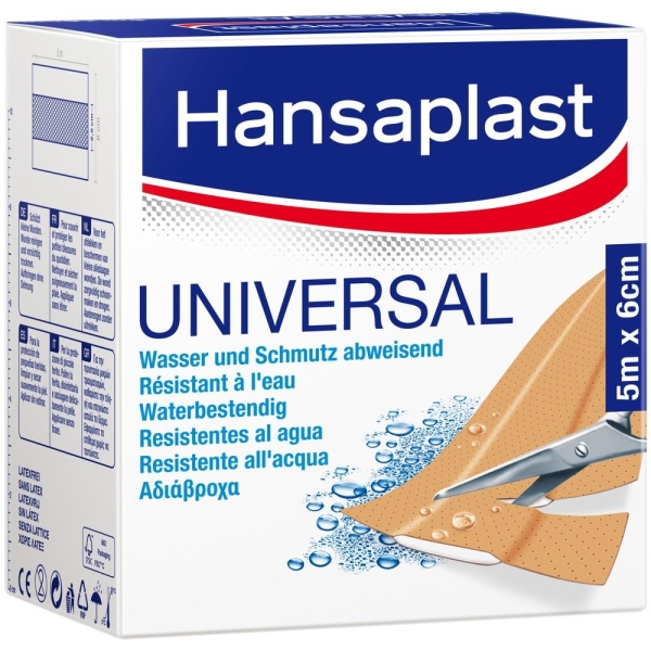 Hansaplast Universal Pfl.Waterres.6 Cmx5 M Rolle