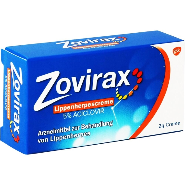 Zovirax Lippenherpescreme mit Aciclovir