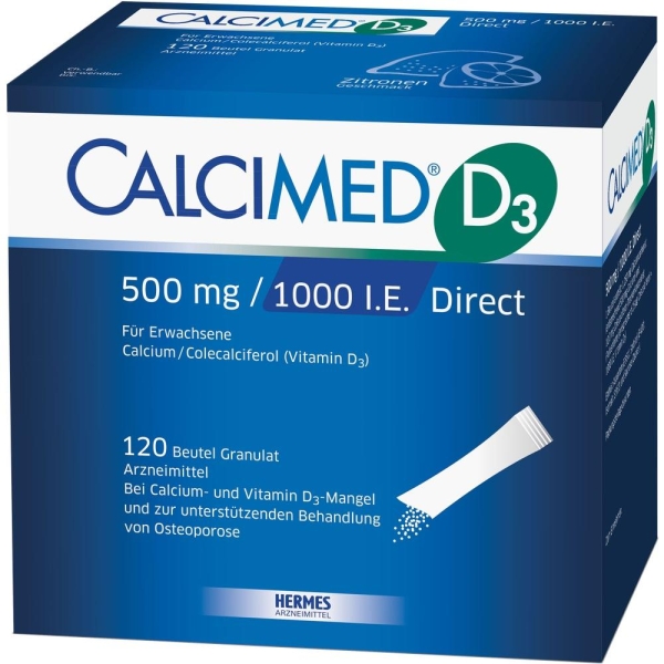 Calcimed D3 500 Mg/1000 I.E. Direct Granulat