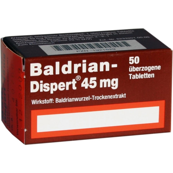 Baldrian Dispert 45 mg