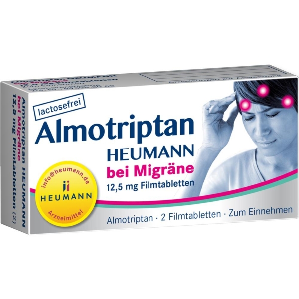 Almotriptan Heumann Bei Migräne 12,5 Mg Filmtabl.
