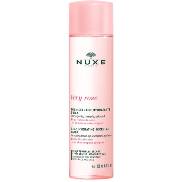 Nuxe Very Rose Mizellen-Reinigungswasser Tro.Haut
