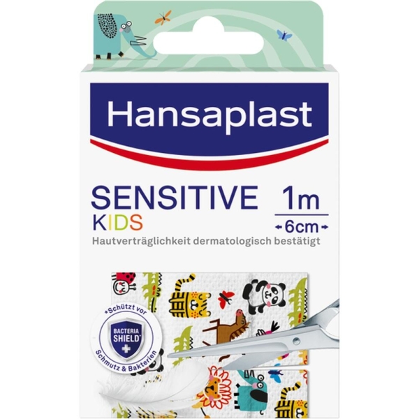 Hansaplast Sensitive Kinder Pflaster 6 Cmx1 M
