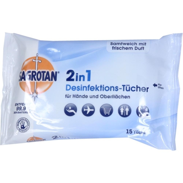 Sagrotan 2In1 Desinfektions-Tücher