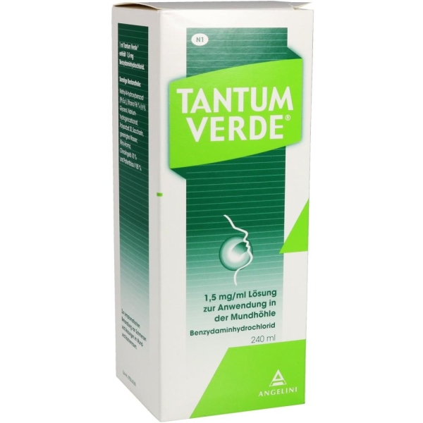 Tantum Verde 1,5 Mg/Ml Lösung zur Anwendung in der Mundhöhle