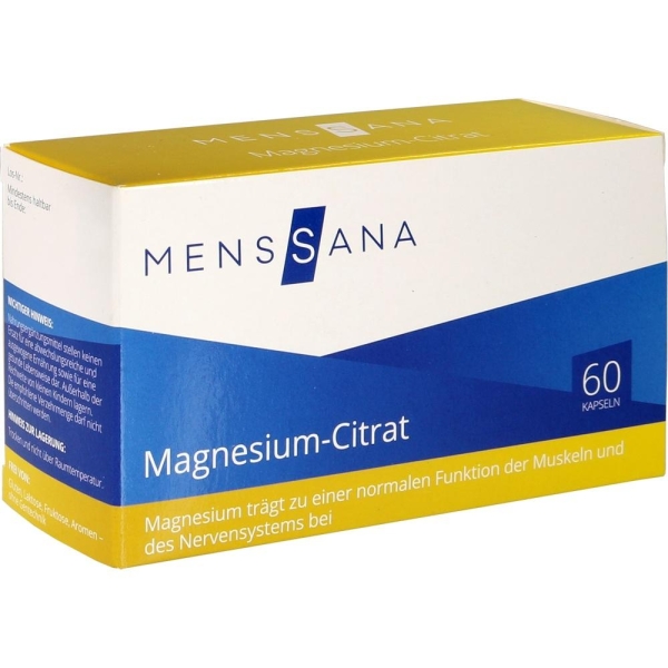 Magnesiumcitrat Menssana Kapseln