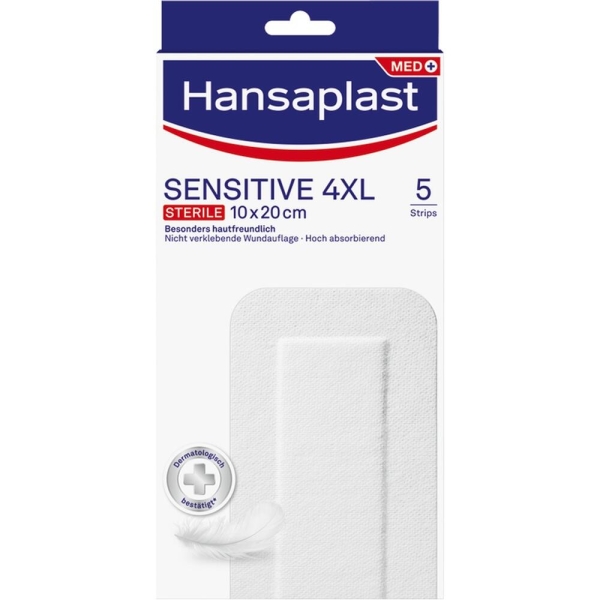 Hansaplast Sensitive Wundverband Steril 10X20 Cm