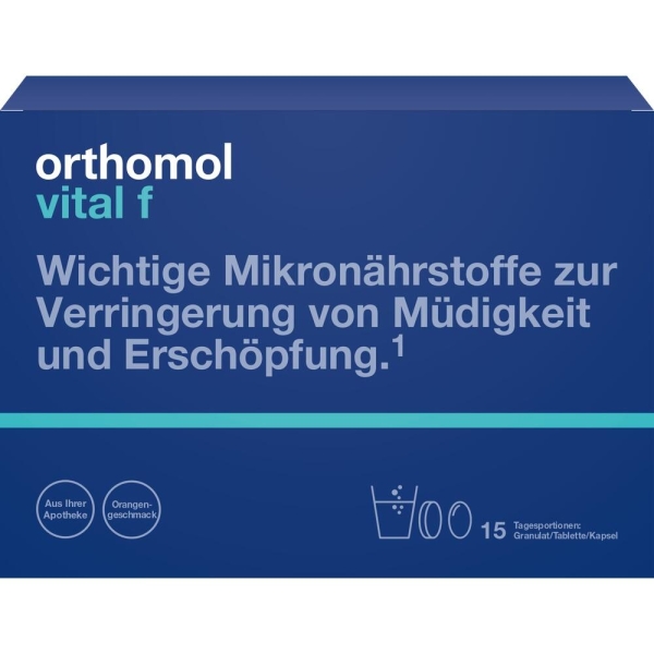Orthomol Vital F 15Gra/Kap