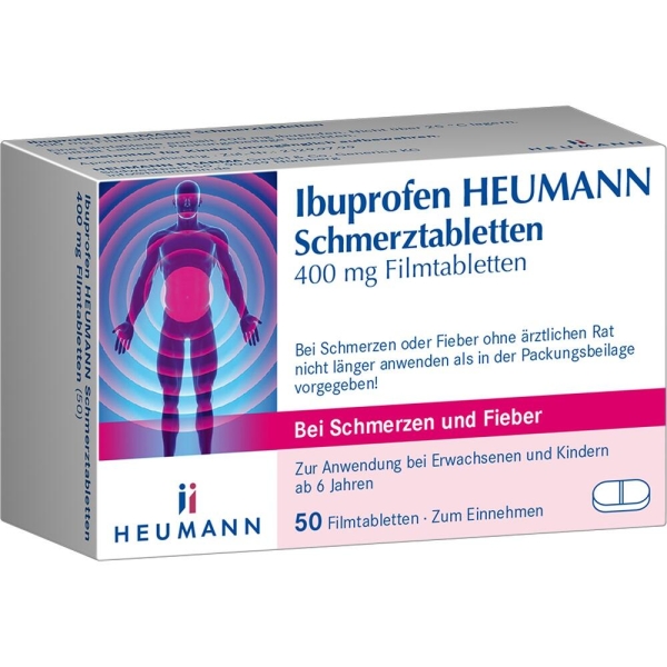 Ibuprofen Heumann Schmerztabletten 400MG