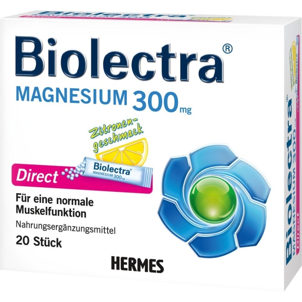 Biolectra Magnesium 300 mg Direct Zitrone