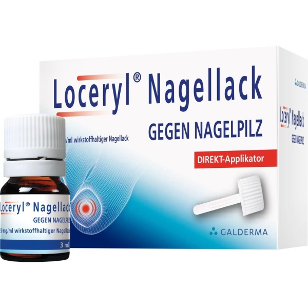 Loceryl Nagellack gegen Nagelpilz Direkt Applikat