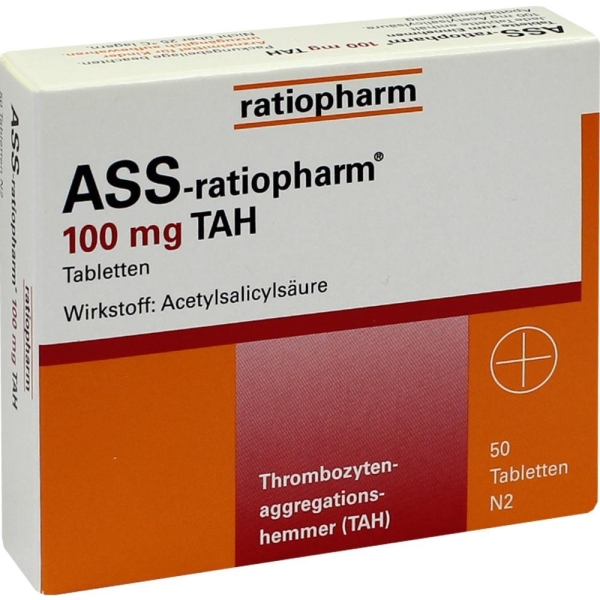 Ass Ratiopharm 100 mg Tah
