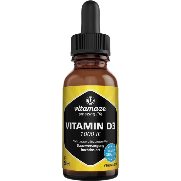 Vitamin D3 Tropfen 1.000 I.E.