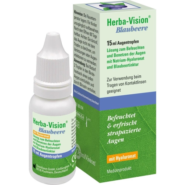 Herba Vision Blaubeere Augentropfen
