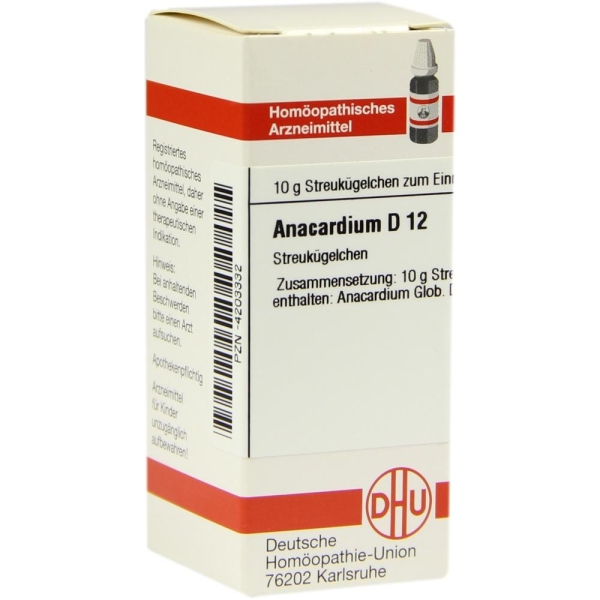 Anacardium D 12 Globuli