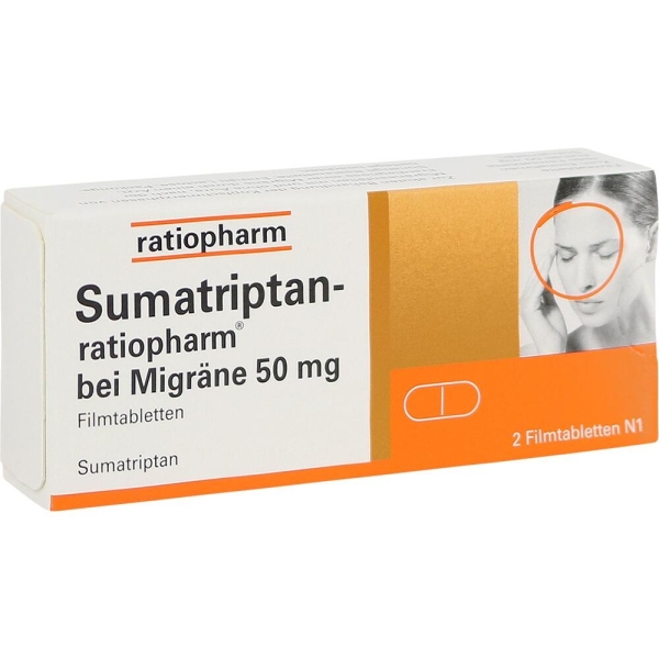 Sumatriptan-ratiopharm bei Migräne 50 mg