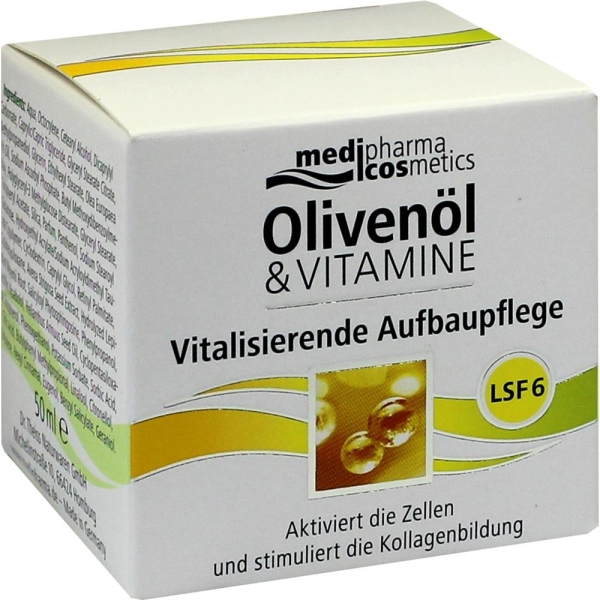 medipharma Cosmetics Olivenöl & Vitamine Vitalisierende Aufbaupflege
